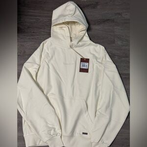 Mitchell & Ness Cream Heavyweight Hoodie - Size Small - NWT!